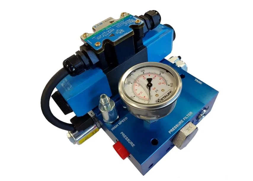 600-0013 – ACUSTEER Boat Steering System Manifold, Used To Interface Hydraulic Steering To Electric/Autopilot Control...